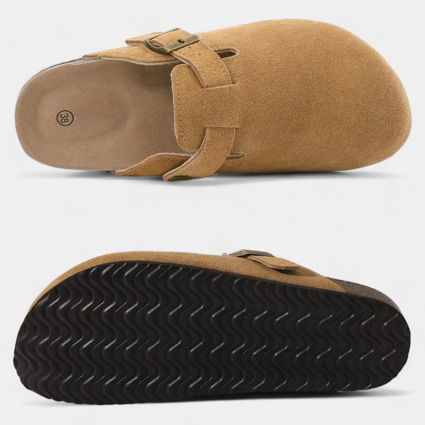 Invoux Torino Suede Clogs