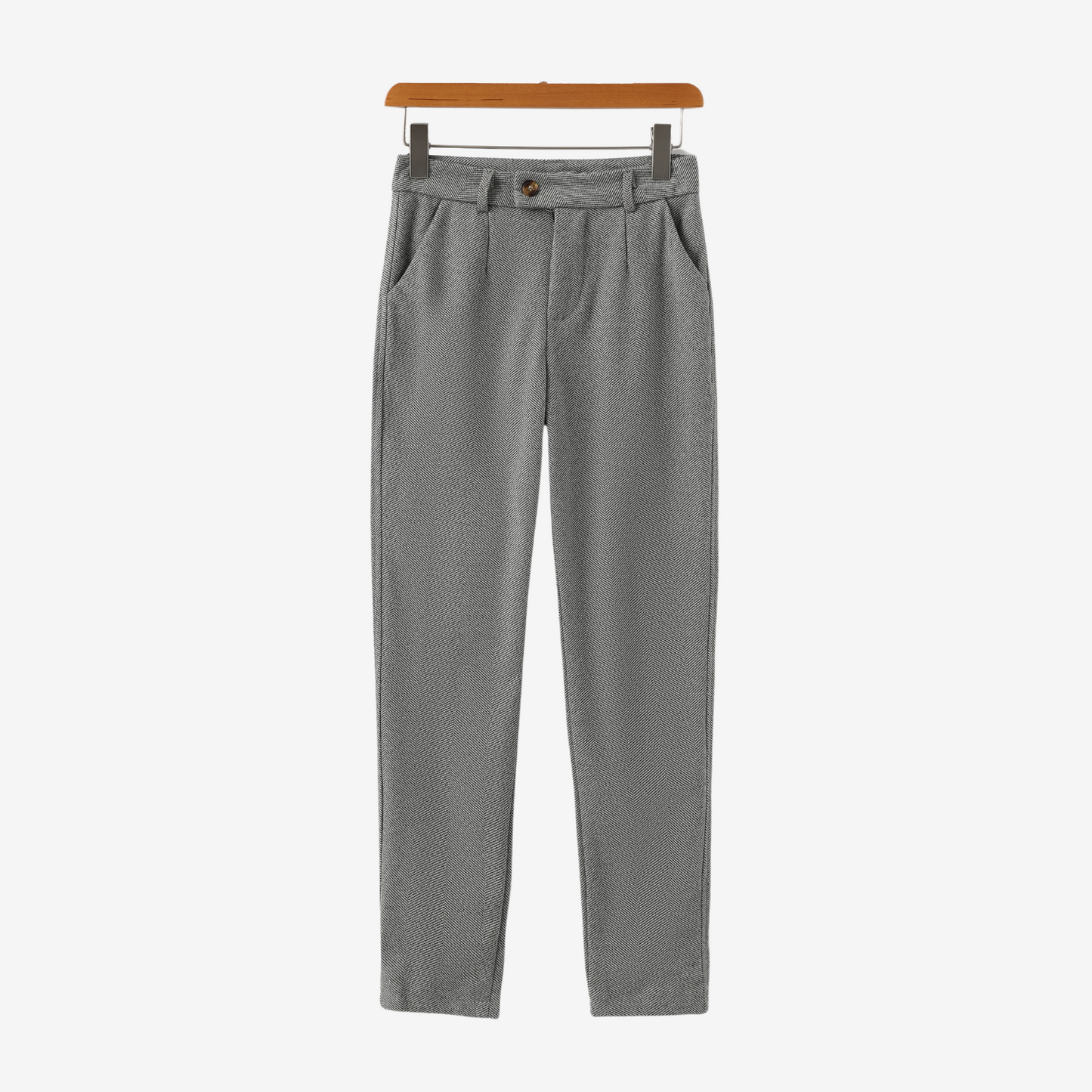 Invoux Caruso Herringbone Trousers