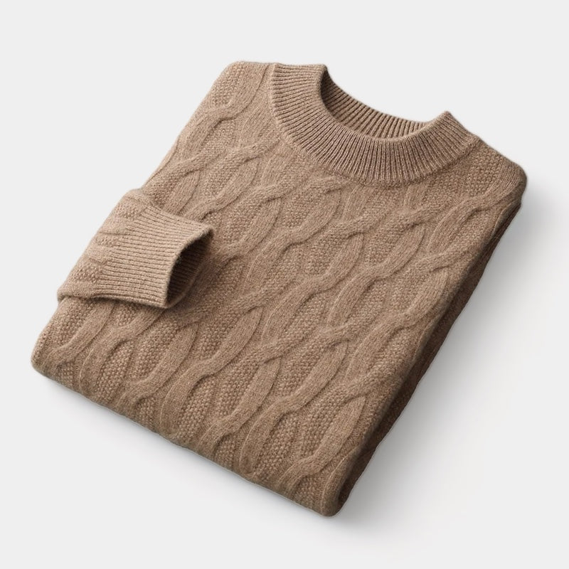 Invoux Sorrento Merino Wool Round Neck Sweater