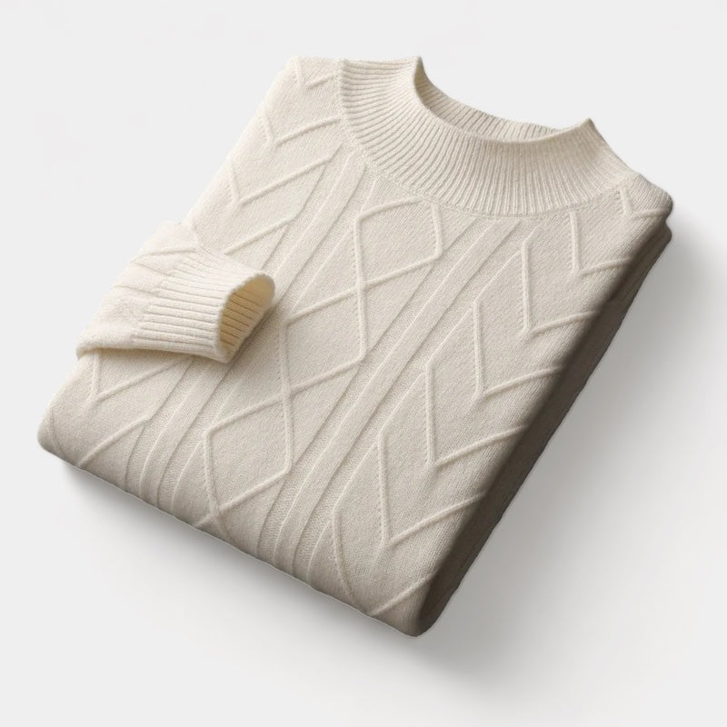 Invoux Renaldi Merino Cable Sweater