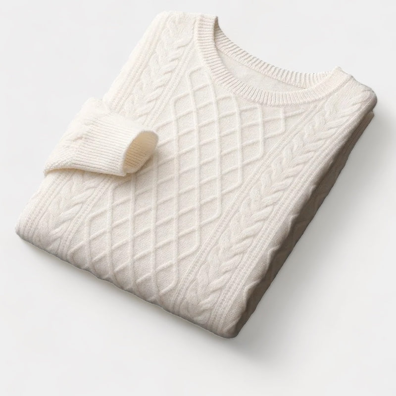 Invoux Vermeer Merino Wool Jacquard Sweater