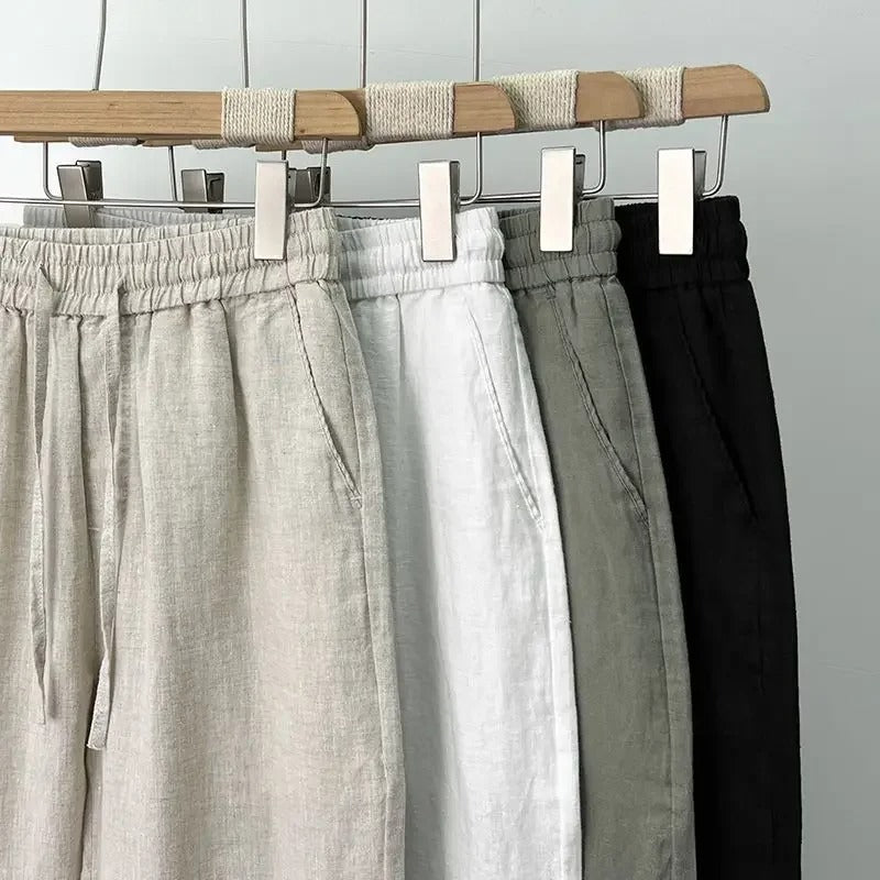 Invoux Capri Linen Trousers