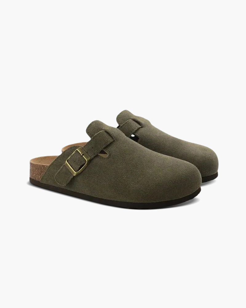 Invoux Arlo Suede Clogs