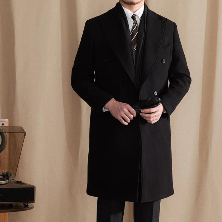 Invoux Cambridge Wool Polo Coat