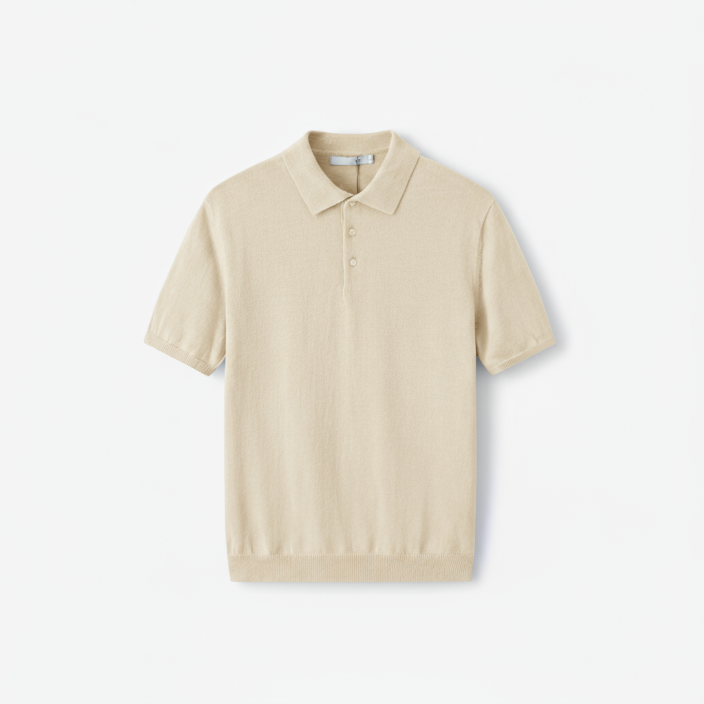 Invoux Remi Knit Polo Shirt