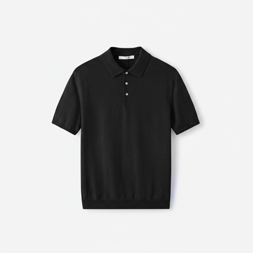 Invoux Remi Knit Polo Shirt