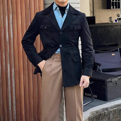 Invoux Balmoral Suede Hunting Jacket