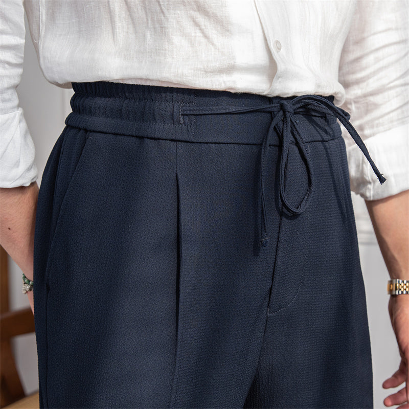 Invoux Salerno Seersucker Trousers