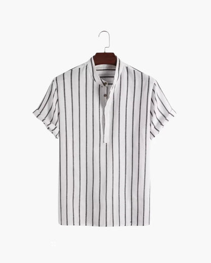 Invoux Valbonne Striped Linen Shirt