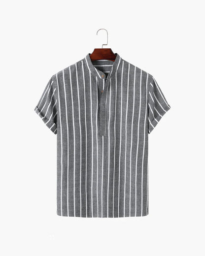 Invoux Valbonne Striped Linen Shirt