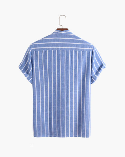 Invoux Valbonne Striped Linen Shirt