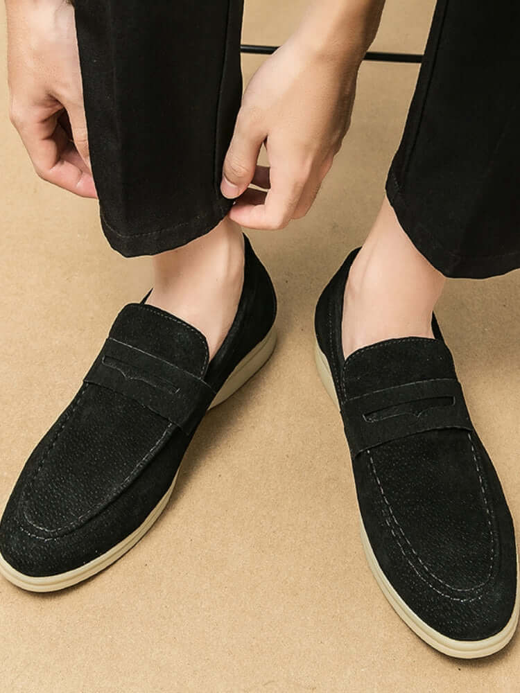 Invoux Tommaso Suede Loafers