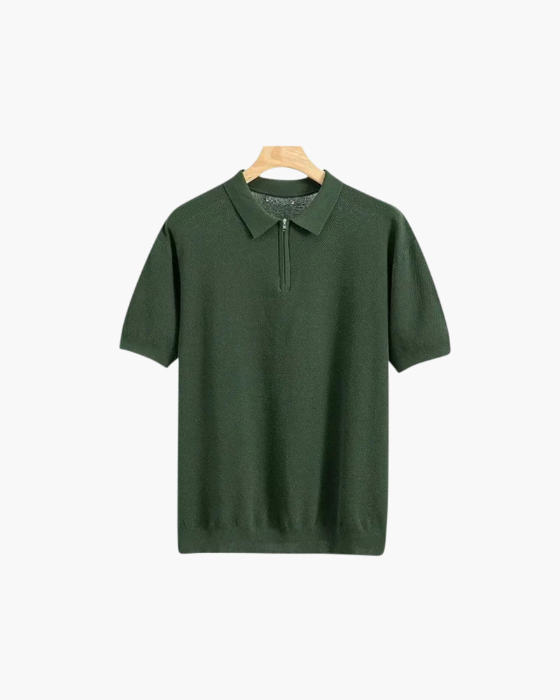 Invoux Valmero Zip-Mesh Polo