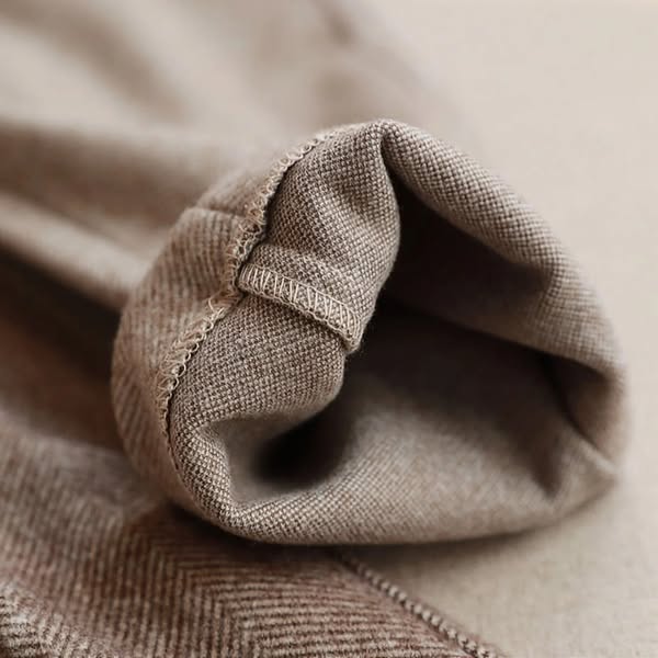 Invoux Caruso Herringbone Trousers