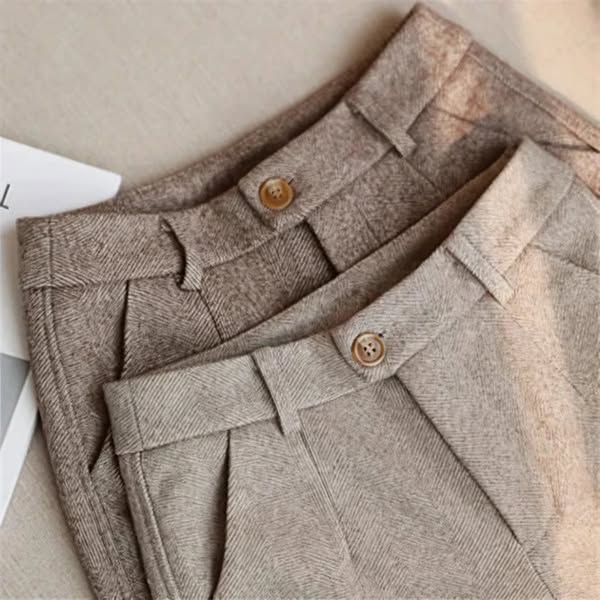Invoux Caruso Herringbone Trousers