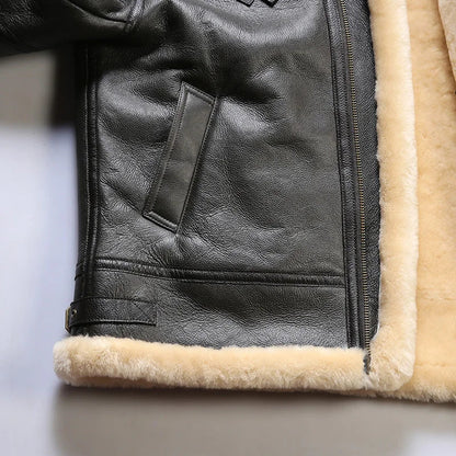 Invoux Lexington Shearling Aviator Coat