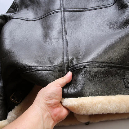 Invoux Lexington Shearling Aviator Coat