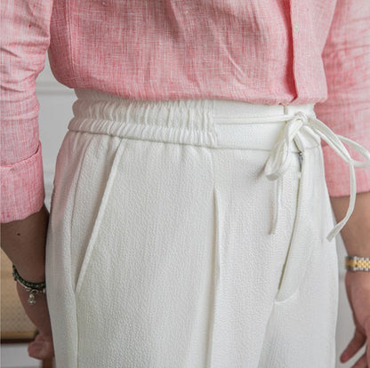 Invoux Salerno Seersucker Trousers