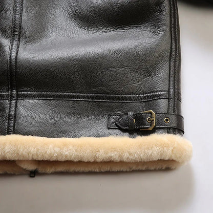 Invoux Lexington Shearling Aviator Coat