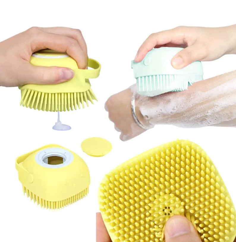 Cute Dog Bath Brush