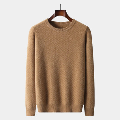Invoux Marseilles Merino Wool Checkered Sweater