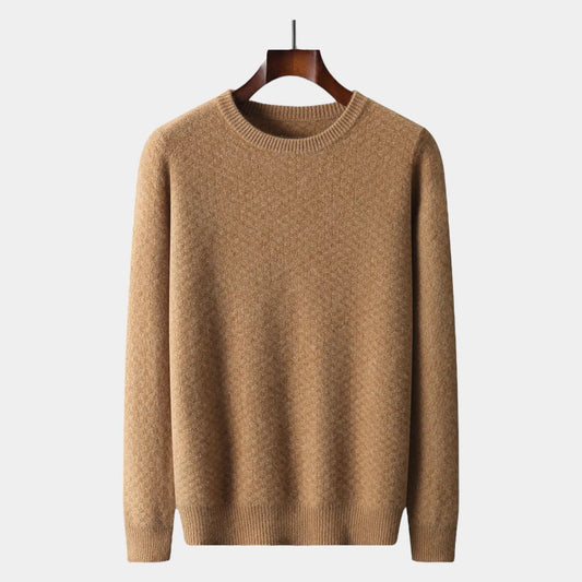 Invoux Marseilles Merino Wool Checkered Sweater
