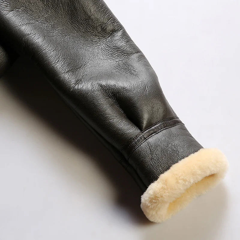 Invoux Lexington Shearling Aviator Coat