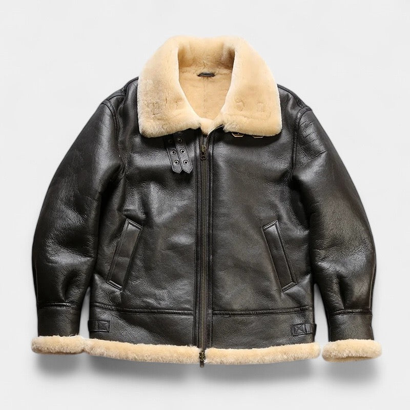 Invoux Lexington Shearling Aviator Coat