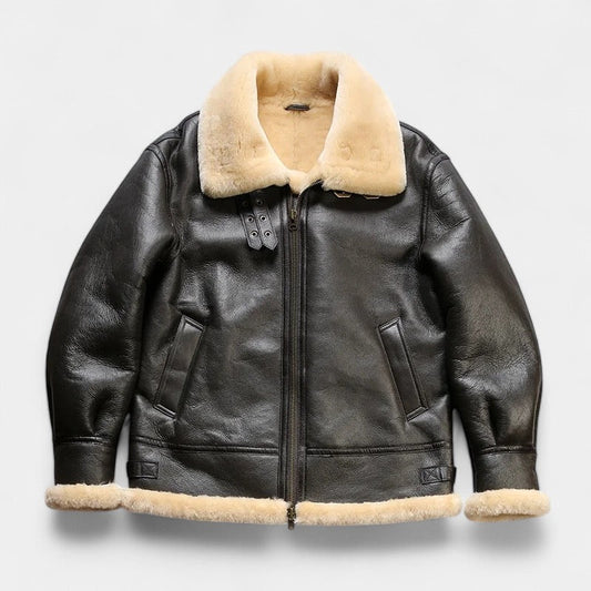 Invoux Lexington Shearling Aviator Coat