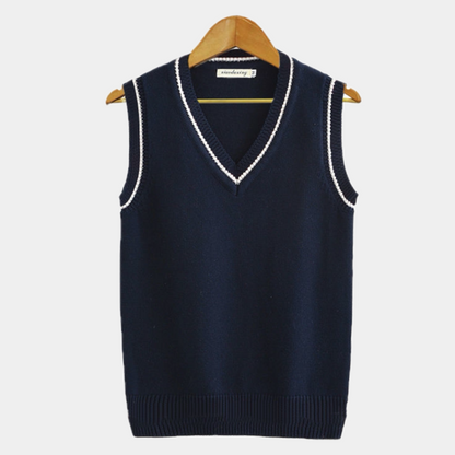 Invoux Montclair Sleeveless Sweater – Invoux Store Invoux Montclair Sleeveless Sweater – Invoux Store