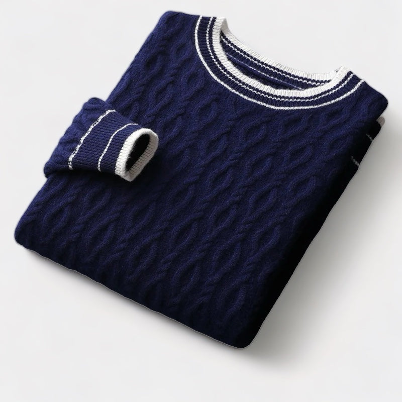 Invoux Carraro Merino Round-Neck Sweater