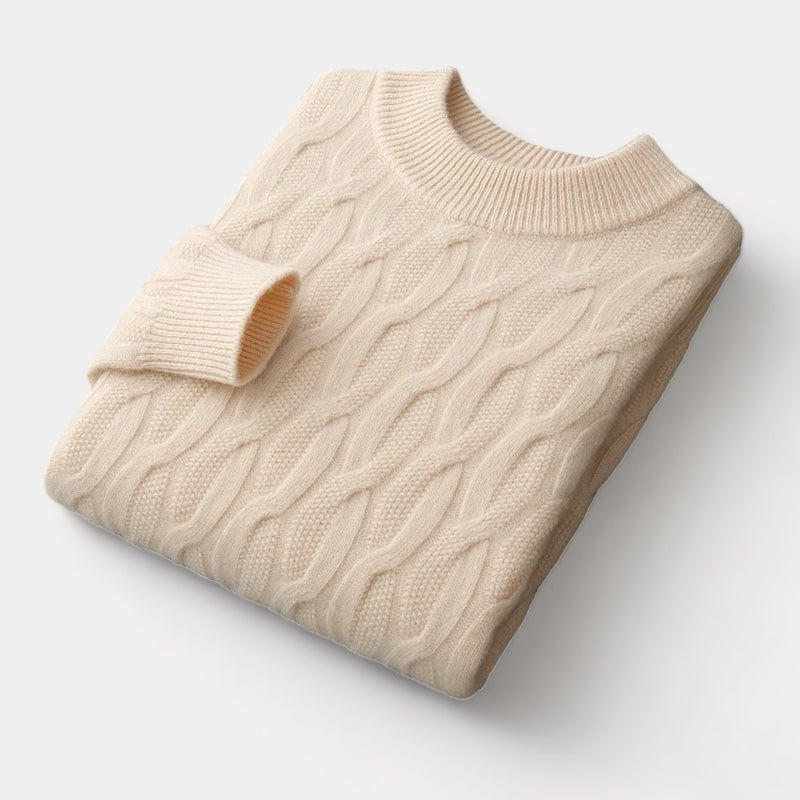 Invoux Sorrento Merino Wool Round Neck Sweater