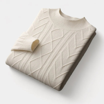 Invoux Renaldi Merino Cable Sweater