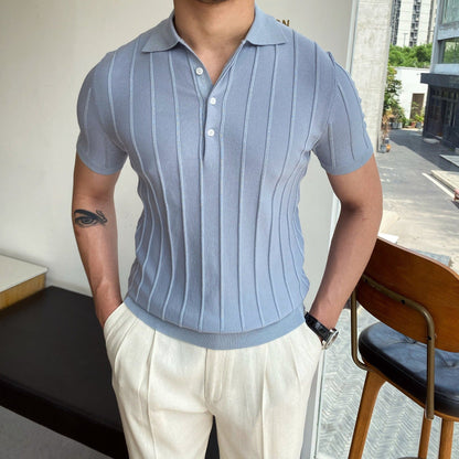 Invoux Bellfort Striped Polo