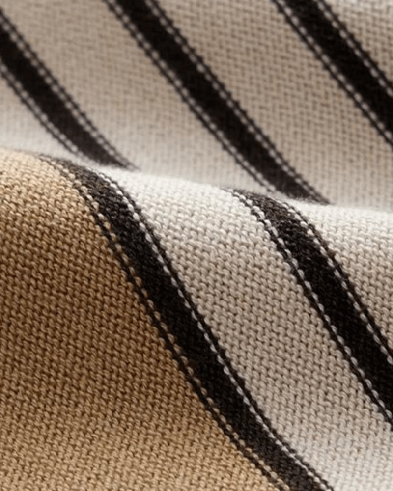 Invoux Retro-Stripes Polo Knit 1234
