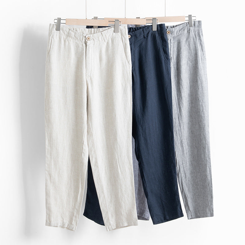 Invoux Riviera Linen Trousers