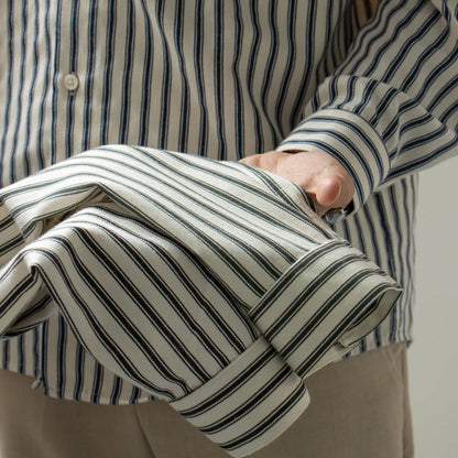 Invoux Sorrento Striped Long Sleeve Shirt