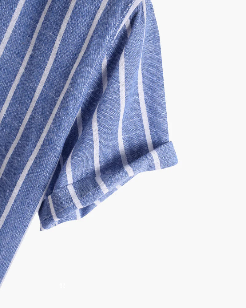 Invoux Valbonne Striped Linen Shirt