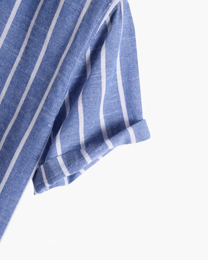 Invoux Valbonne Striped Linen Shirt