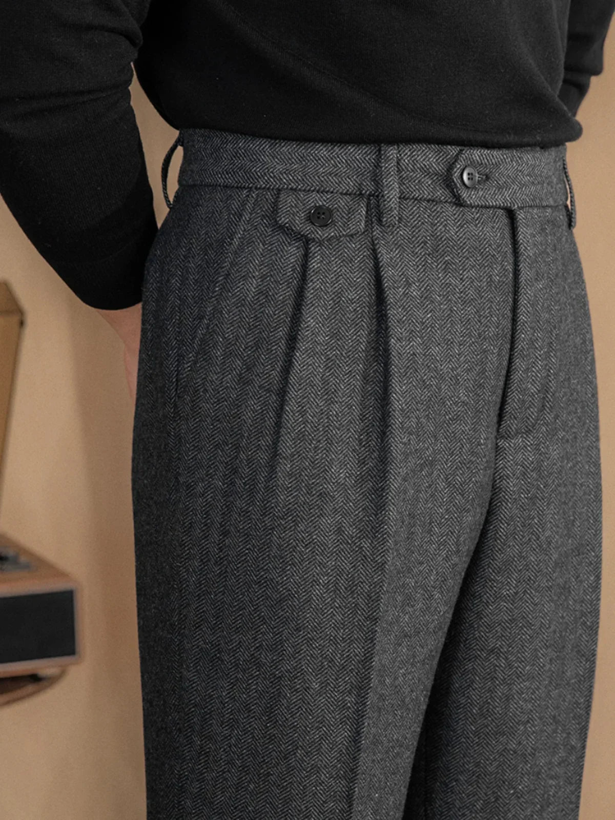Invoux Marcel Wool Trousers
