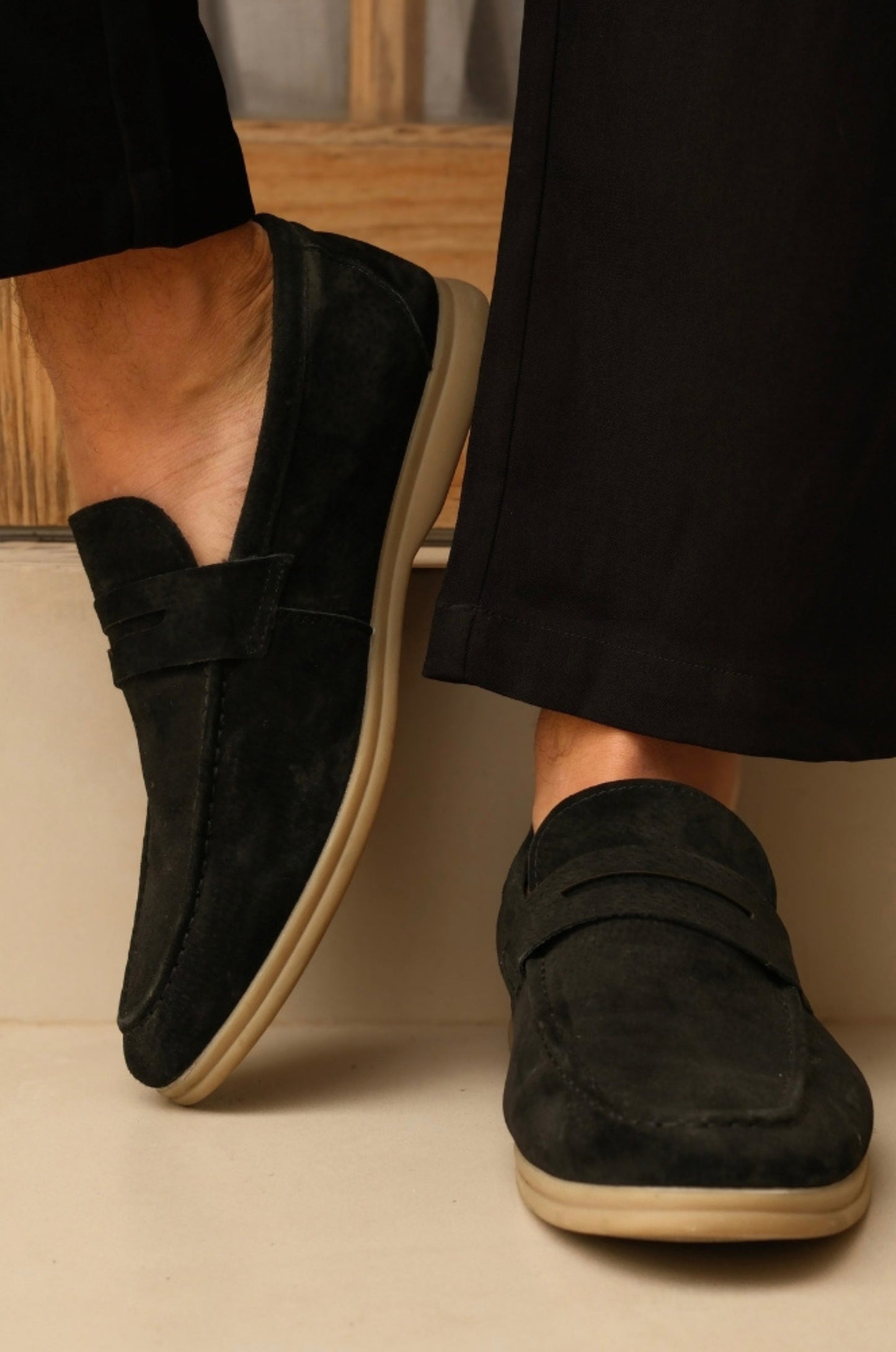 Invoux Tommaso Suede Loafers