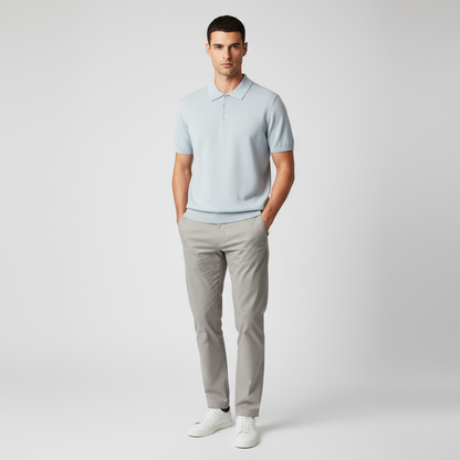 Invoux Remi Knit Polo Shirt