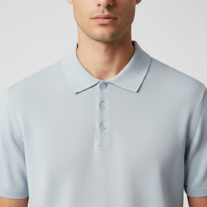 Invoux Remi Knit Polo Shirt