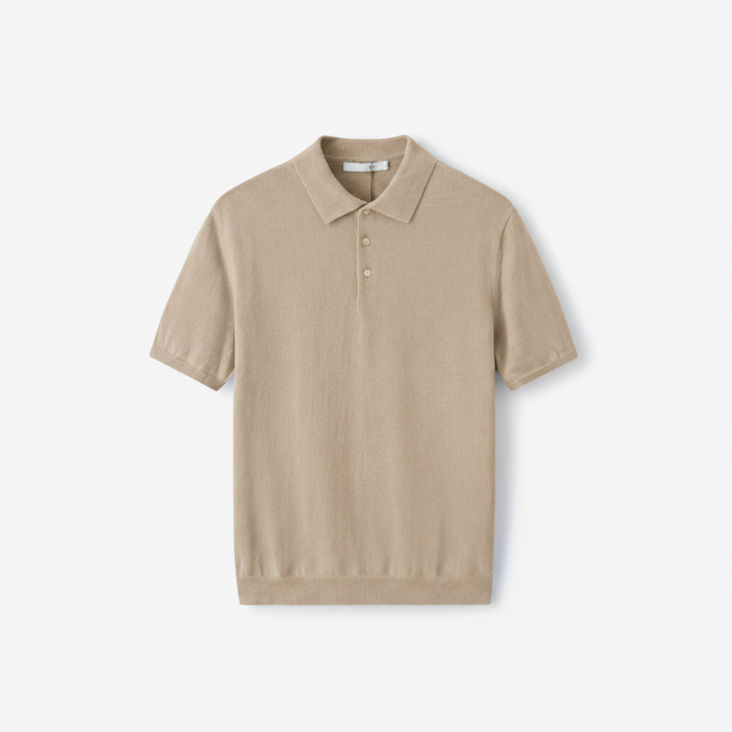 Invoux Remi Knit Polo Shirt