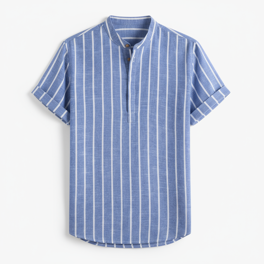 Invoux Valbonne Striped Linen Shirt