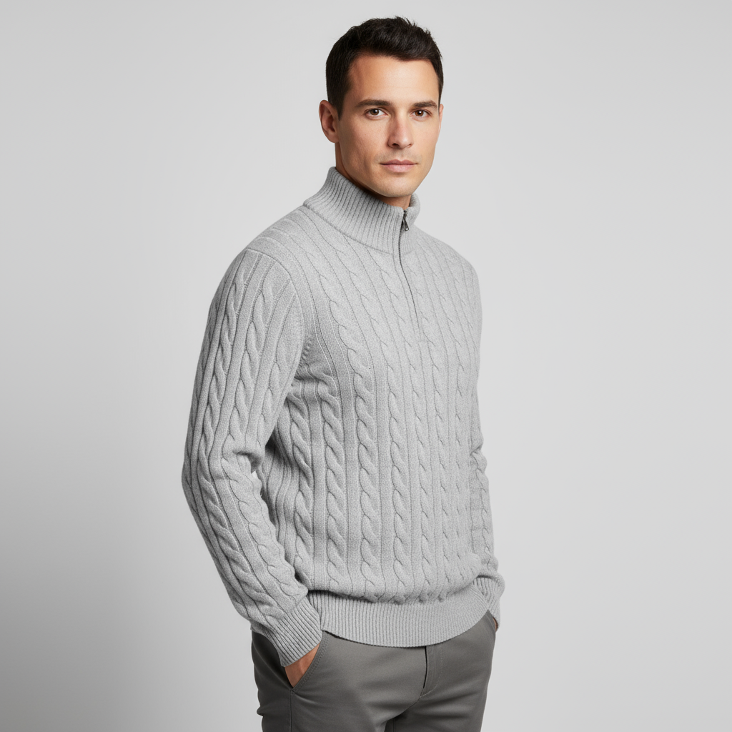 Invoux Montclair Cable Quarter-Zip