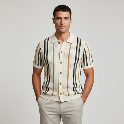 Invoux Beniros Open-Weave Shirt