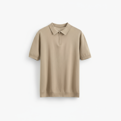 Invoux Valmero Zip-Mesh Polo