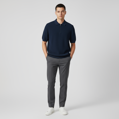 Invoux Vida Textured Polo