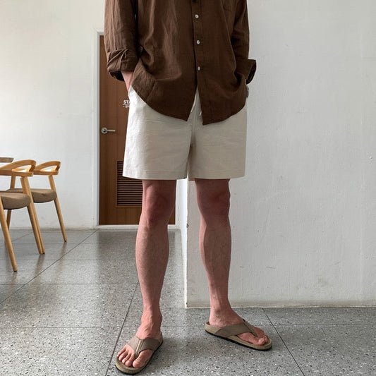 Invoux Lerici Linen Shorts